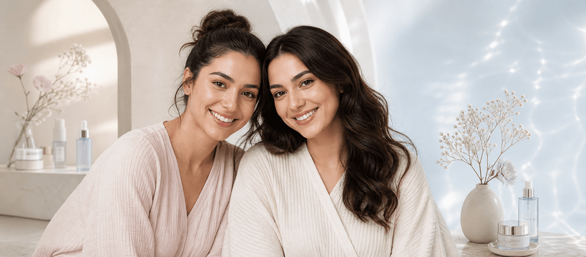 Deux amies fondatrices de Delara Beauty